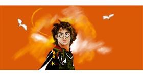 Drawing of Harry Potter by Chaching