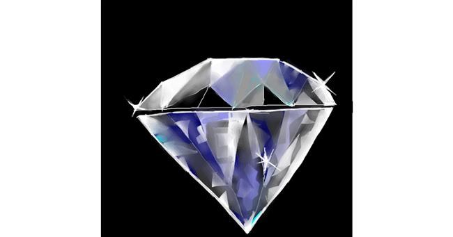 Drawing of Diamond by Revzz