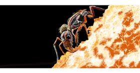 Ameise-Zeichnung von Chaching