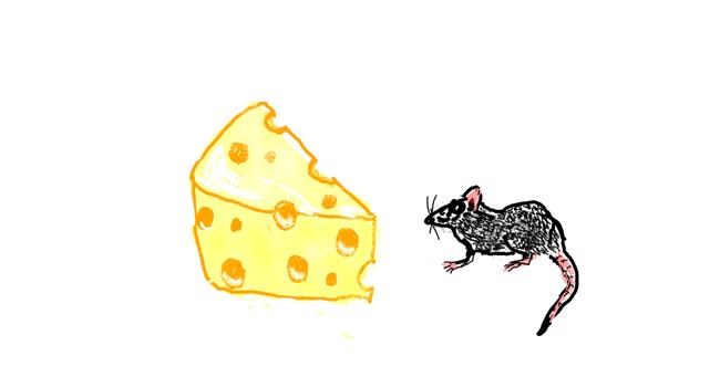 Käse-Zeichnung von Cherri