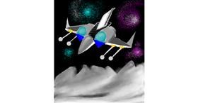 Drawing of Spaceship by 🐬dolphine🐬