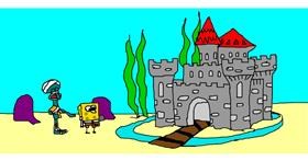 Drawing of Castle by Michan