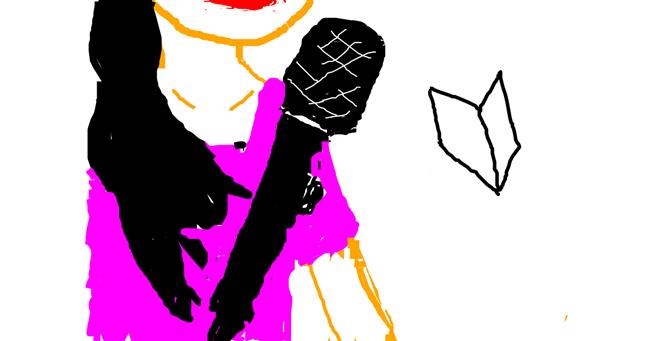 Drawing of Microphone by alexis
