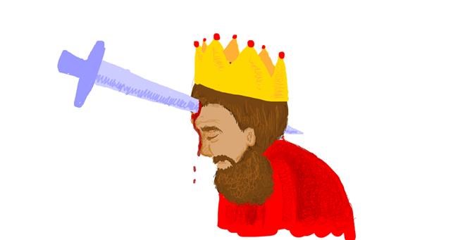 Drawing of King by kossara
