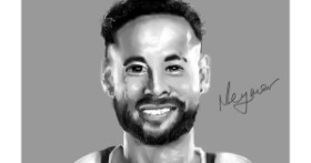Drawing of Neymar by DrawSomething