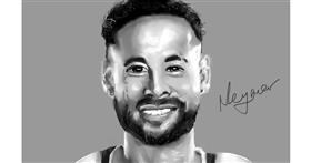 Drawing of Neymar by DrawSomething