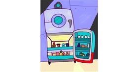 Drawing of Refrigerator by 👑
