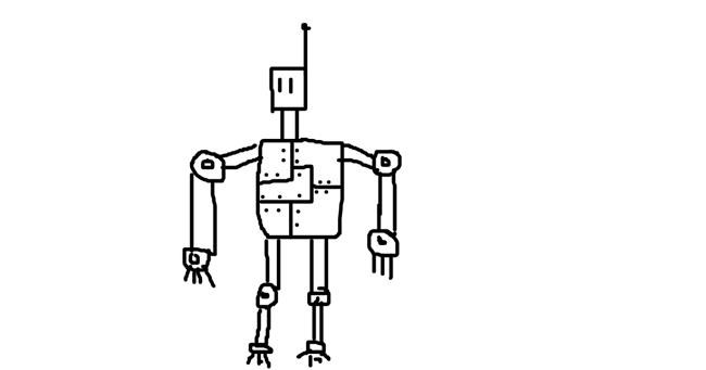 Drawing of Robot by drank%20drank