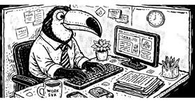 Drawing of Toucan by feLoNy~