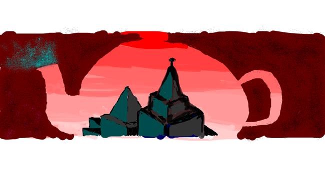 Drawing of Teapot by 7y3e1l1l0o§