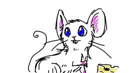 Drawing of Mouse by Ang