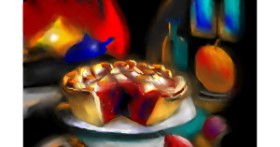 Drawing of Pie by Edgar
