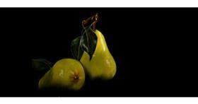 Drawing of Pear by Chaching