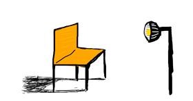 Drawing of Chair by Thomas