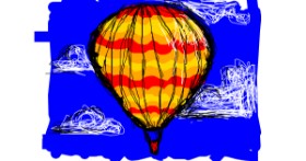 Drawing of Balloon by Paranoia