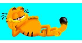 Garfield-Zeichnung von Sumafela