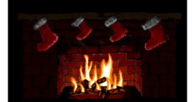 Drawing of Fireplace by Sam