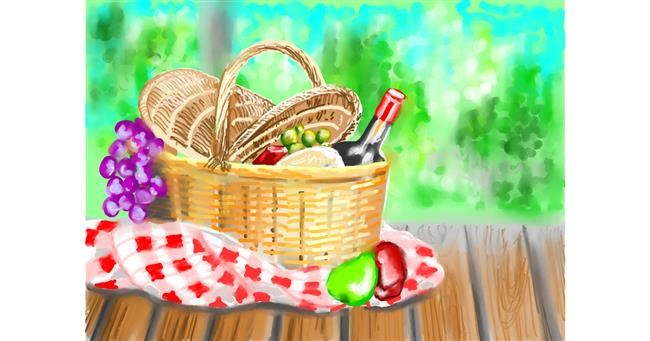 Picknick-Zeichnung von ⋆su⋆vinci彡