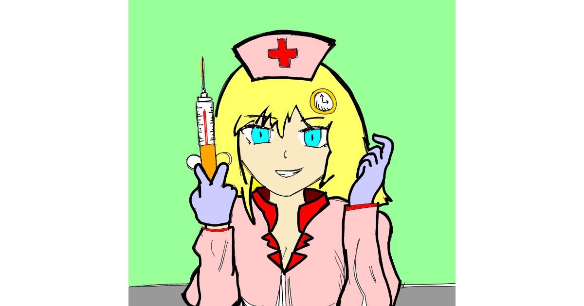 Drawing of Nurse by ヴィクトル
