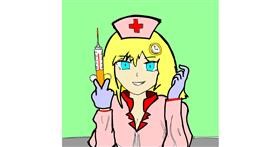 Drawing of Nurse by ヴィクトル