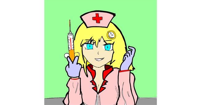 Drawing of Nurse by ヴィクトル