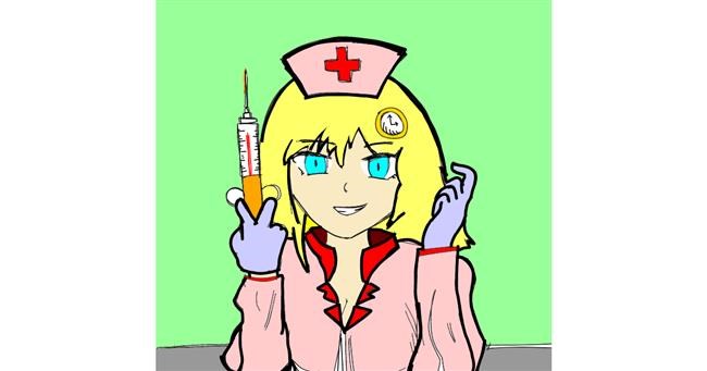 Drawing of Nurse by ヴィクトル
