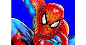 Drawing of Spiderman by ⋆su⋆vinci彡