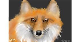 Drawing of Fox by Banana