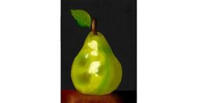 Drawing of Pear by Moby 