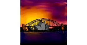 Drawing of Bridge by Joze