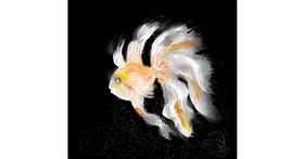 Drawing of Goldfish by Eclat de Lune