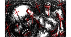 Drawing of Ghost by Jec