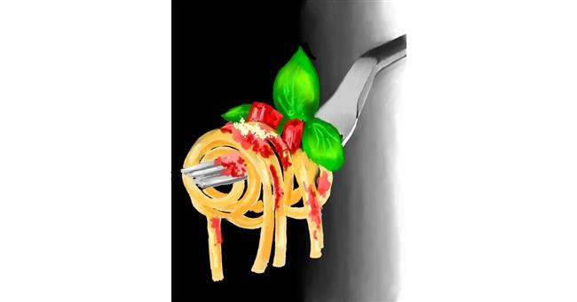 Drawing of Spaghetti by ⋆su⋆vinci彡