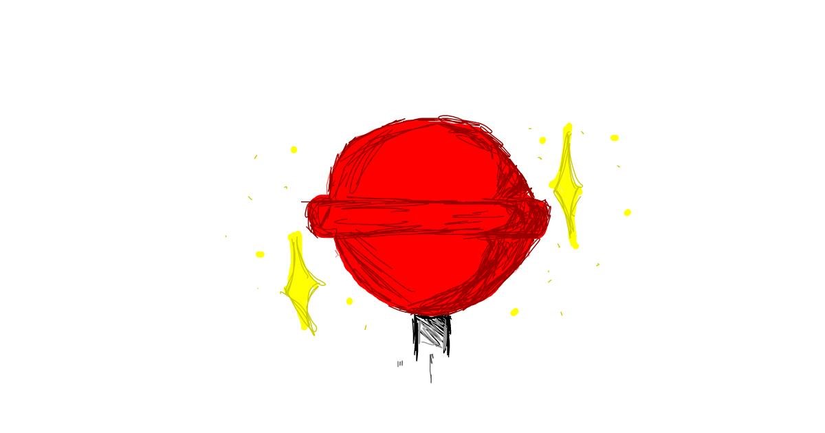 Drawing of Lollipop by DemonDoggo~~