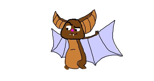 Drawing of Bat by Tobertus