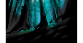 Drawing of Forest by Herbert