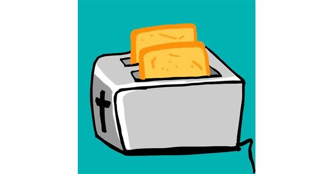 Drawing of Toaster by MaRi