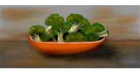 Drawing of Broccoli by justme❤️