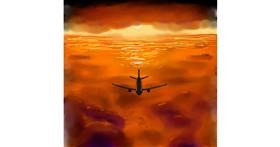Flugzeug-Zeichnung von Joze