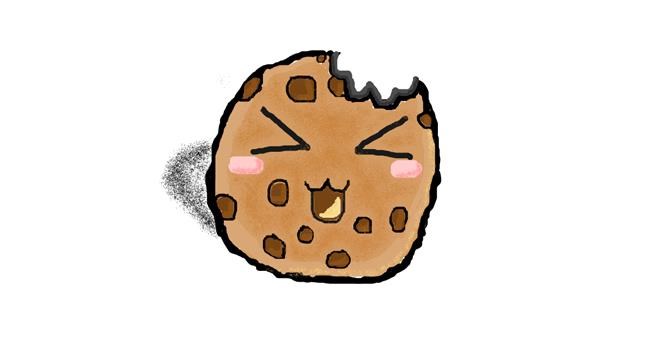Drawing of Cookie by coconut