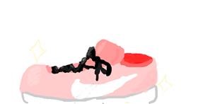Drawing of Shoe by Star