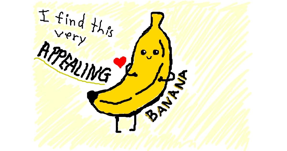 Drawing of Banana by Brodie22