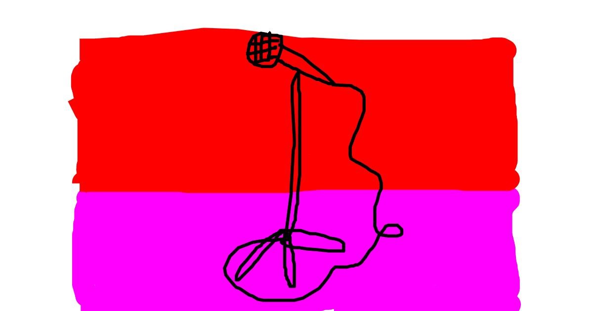 Drawing of Microphone by zaffyy