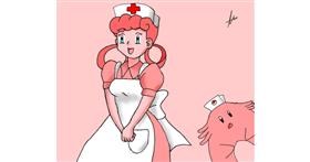 Drawing of Nurse by Julia