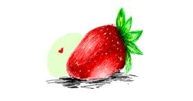 Drawing of Strawberry by ARMY