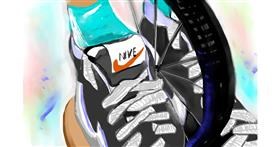 Drawing of Unicycle by DrawSomething