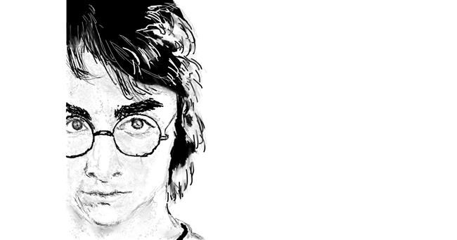 Drawing of Harry Potter by teidolo