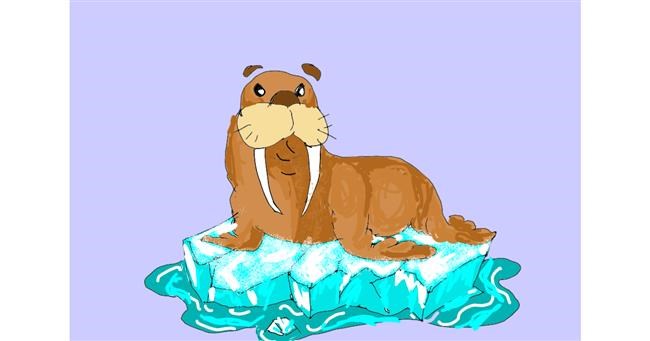 Drawing of Walrus by ThasMe13