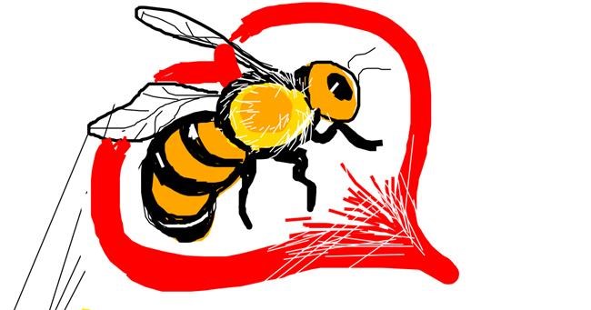 Drawing of Bee by Anonymous