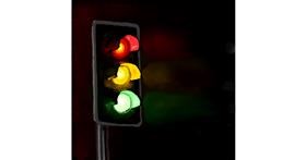 Drawing of Traffic light by Joze